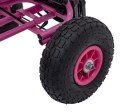 Gokart na Pedały AIR PerHour dla dzieci Różowy + Hamulec ręczny + Pompowane koła + Regulacja siedzenia Gokart na Pedały AIR PerHour dla dzieci Różowy + Hamulec ręczny + Pompowane koła + Regulacja siedzenia
