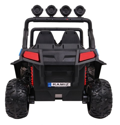 Grand Buggy Strong Lift dla dzieci Niebieski + Napęd 4x4 + Pilot + Bagażnik + Radio MP3 + LED Grand Buggy Strong Lift dla dzieci Niebieski + Napęd 4x4 + Pilot + Bagażnik + Radio MP3 + LED