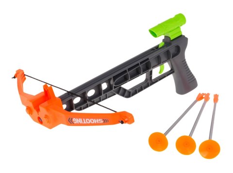 Kusza z Tarczą dla dzieci 6+ Zabawka Sportowa + 3 Bełty + Kartonowa Tarcza Kusza z Tarczą dla dzieci 6+ Zabawka Sportowa + 3 Bełty + Kartonowa Tarcza