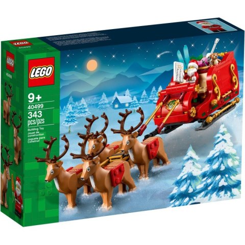 LEGO 40499 Sanie Świętego Mikołaja LEGO 40499 Sanie Świętego Mikołaja
