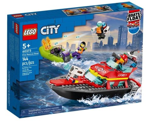 LEGO(R) CITY 60373 Łódź strażacka LEGO(R) CITY 60373 Łódź strażacka