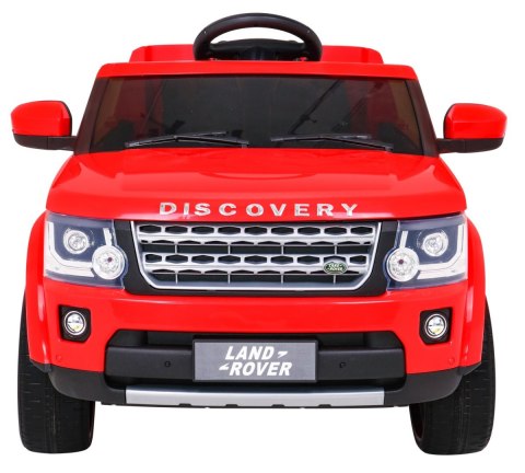 Land Rover Discovery Autko elektryczne dla dzieci Czerwony + Pilot + Koła EVA + Wolny Start + Radio MP3 Land Rover Discovery Autko elektryczne dla dzieci Czerwony + Pilot + Koła EVA + Wolny Start + Radio MP3