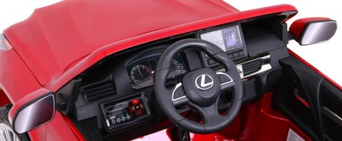 Lexus LX570 Lakierowane Autko dla 2 dzieci Czerwony + Pilot + Koła EVA + Radio MP3 LED Lexus LX570 Lakierowane Autko dla 2 dzieci Czerwony + Pilot + Koła EVA + Radio MP3 LED