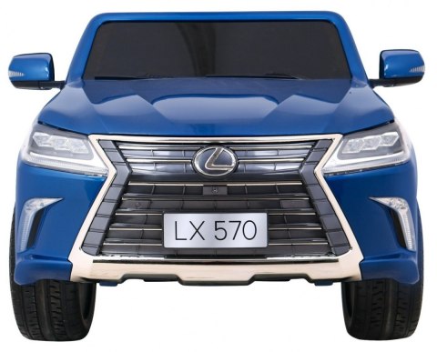 Lexus LX570 Lakierowane Autko dla 2 dzieci Niebieski + Pilot + Koła EVA + Radio MP3 LED Lexus LX570 Lakierowane Autko dla 2 dzieci Niebieski + Pilot + Koła EVA + Radio MP3 LED