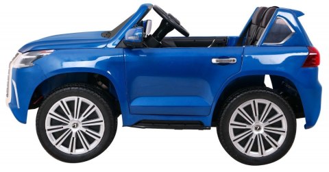 Lexus LX570 Lakierowane Autko dla 2 dzieci Niebieski + Pilot + Koła EVA + Radio MP3 LED Lexus LX570 Lakierowane Autko dla 2 dzieci Niebieski + Pilot + Koła EVA + Radio MP3 LED