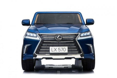 Lexus LX570 Lakierowane Autko dla 2 dzieci Niebieski + Pilot + Koła EVA + Radio MP3 LED Lexus LX570 Lakierowane Autko dla 2 dzieci Niebieski + Pilot + Koła EVA + Radio MP3 LED