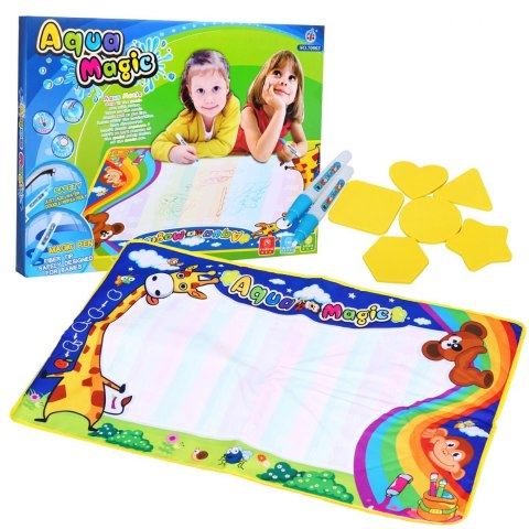 Mata Wodna dla dzieci 3+ Zabawka kreatywna Znikające rysunki + 2 Pisaki + 6 Puzzli Mata Wodna dla dzieci 3+ Zabawka kreatywna Znikające rysunki + 2 Pisaki + 6 Puzzli