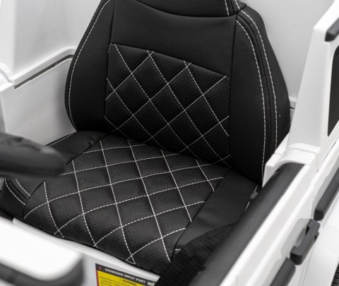 Mercedes AMG G63 dla dzieci Biały + Pilot + MP3 LED + Wolny Start + EVA + Pasy Mercedes AMG G63 dla dzieci Biały + Pilot + MP3 LED + Wolny Start + EVA + Pasy