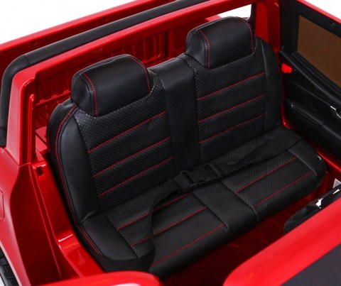 Mercedes Benz X-Class dla dzieci Lakier Czerwony + Pilot + Napęd 4x4 + MP4 + Bagażnik + EVA Mercedes Benz X-Class dla dzieci Lakier Czerwony + Pilot + Napęd 4x4 + MP4 + Bagażnik + EVA