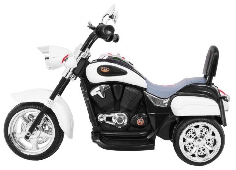 Motorek Chopper NightBike Biały Motorek Chopper NightBike Biały