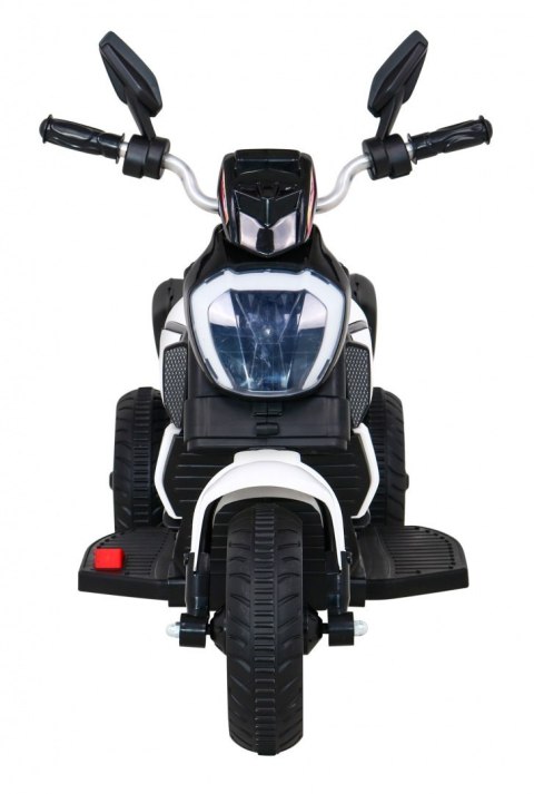 Motorek Fast Tourist na akumulator dla dzieci Biały + Audio + Światła + Ekoskóra Motorek Fast Tourist na akumulator dla dzieci Biały + Audio + Światła + Ekoskóra
