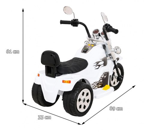 Motorek Hot Chopper Biały Motorek Hot Chopper Biały