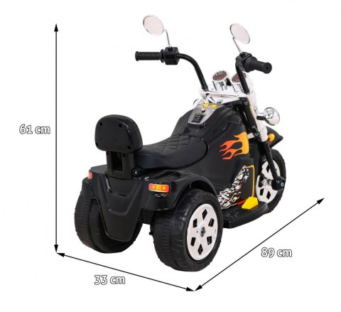 Motorek Hot Chopper Czarny Motorek Hot Chopper Czarny