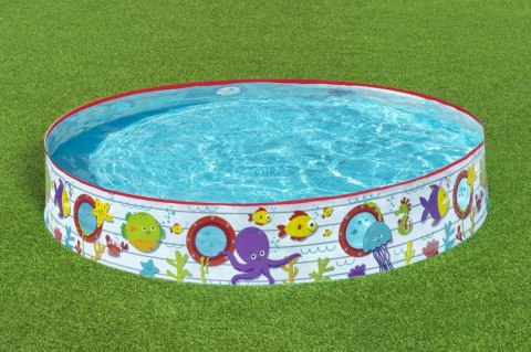 Ogrodowy Basenik dla dzieci Podwodny Świat BESTWAY 152x25cm Ogrodowy Basenik dla dzieci Podwodny Świat BESTWAY 152x25cm