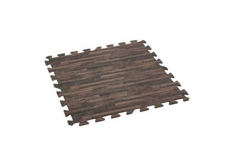 Piankowa Mata pod basen ogrodowy Imitacja drewna 12 szt. 50x50cm BESTWAY Piankowa Mata pod basen ogrodowy Imitacja drewna 12 szt. 50x50cm BESTWAY