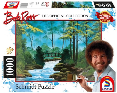 Puzzle 1000 Bob Ross, Samotny most Puzzle 1000 Bob Ross, Samotny most