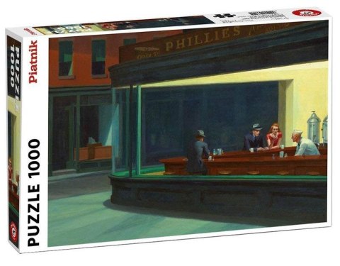 Puzzle 1000 Hopper Nighthawks PIATNIK Puzzle 1000 Hopper Nighthawks PIATNIK
