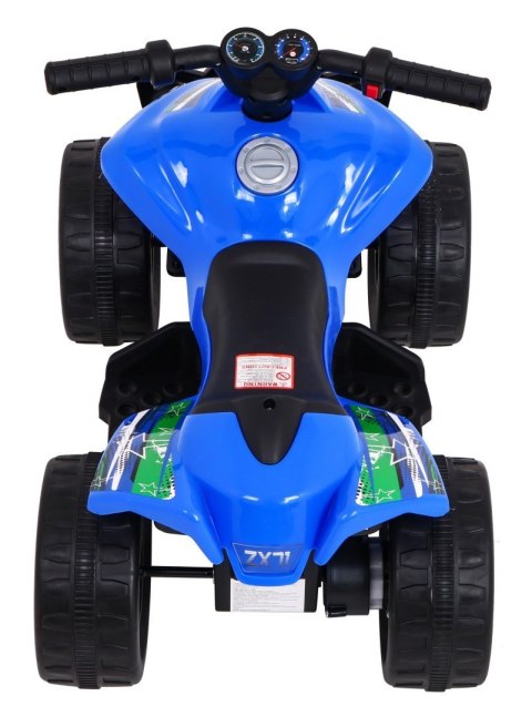 Quad Little Monster na akumulator dla najmłodszych Niebieski Napęd 25W Quad Little Monster na akumulator dla najmłodszych Niebieski Napęd 25W