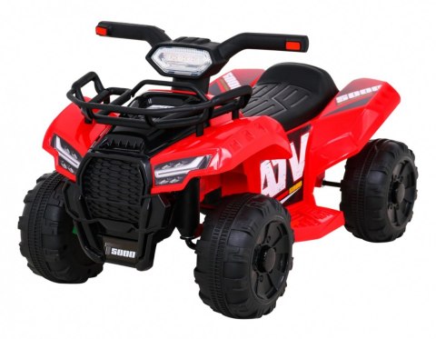 Quad Storm na akumulator dla dzieci Czerwony + Silnik 25W + MP3 USB + LED Quad Storm na akumulator dla dzieci Czerwony + Silnik 25W + MP3 USB + LED
