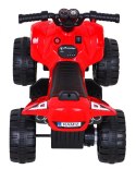 Quad The Fastest na akumulator dla dzieci Czerwony + Silnik 25W Quad The Fastest na akumulator dla dzieci Czerwony + Silnik 25W