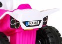 Quad The Fastest na akumulator dla dzieci Różowy + Silnik 25W Quad The Fastest na akumulator dla dzieci Różowy + Silnik 25W