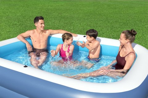 Rodzinny Basen dmuchany 254x178x140cm BESTWAY Ochrona UV + Ruchomy Daszek Rodzinny Basen dmuchany 254x178x140cm BESTWAY Ochrona UV + Ruchomy Daszek