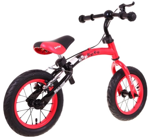 Rowerek biegowy dla dzieci Boomerang SporTrike Czerwony Nauki jazdy + Zmienny układ ramy Rowerek biegowy dla dzieci Boomerang SporTrike Czerwony Nauki jazdy + Zmienny układ ramy