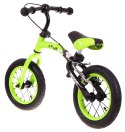Rowerek biegowy dla dzieci Boomerang SporTrike Zielony Nauki jazdy + Zmienny układ ramy Rowerek biegowy dla dzieci Boomerang SporTrike Zielony Nauki jazdy + Zmienny układ ramy