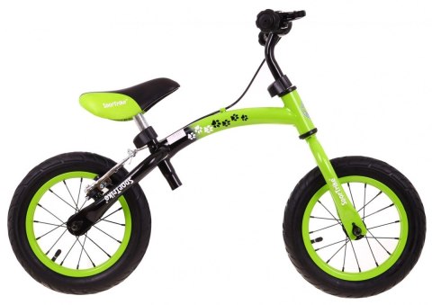 Rowerek biegowy dla dzieci Boomerang SporTrike Zielony Nauki jazdy + Zmienny układ ramy Rowerek biegowy dla dzieci Boomerang SporTrike Zielony Nauki jazdy + Zmienny układ ramy