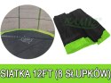 Siatka ochronna SkyRamiz Zielony do trampoliny ogrodowej 366cm/12FT 8 tuneli na słupki Siatka ochronna SkyRamiz Zielony do trampoliny ogrodowej 366cm/12FT 8 tuneli na słupki
