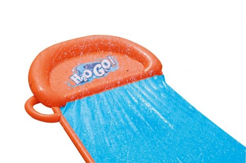 Ślizg wodny dla dzieci 3+ Pojedynczy tor 488cm BESTWAY + Łatka naprawcza Ślizg wodny dla dzieci 3+ Pojedynczy tor 488cm BESTWAY + Łatka naprawcza