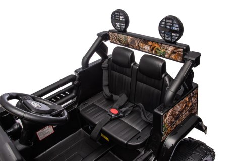 Toyota FJ Cruiser dla dzieci Czarny Liście + Pilot + Napęd 4x4 + Audio LED + EVA + Wolny Start Toyota FJ Cruiser dla dzieci Czarny Liście + Pilot + Napęd 4x4 + Audio LED + EVA + Wolny Start