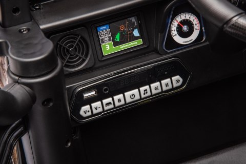 Toyota FJ Cruiser dla dzieci Czarny Liście + Pilot + Napęd 4x4 + Audio LED + EVA + Wolny Start Toyota FJ Cruiser dla dzieci Czarny Liście + Pilot + Napęd 4x4 + Audio LED + EVA + Wolny Start