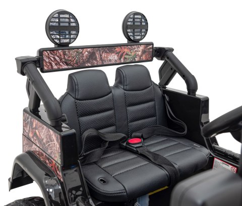 Toyota FJ Cruiser dla dzieci Czarny Liście + Pilot + Napęd 4x4 + Audio LED + EVA + Wolny Start Toyota FJ Cruiser dla dzieci Czarny Liście + Pilot + Napęd 4x4 + Audio LED + EVA + Wolny Start