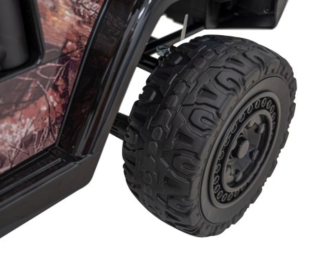 Toyota FJ Cruiser dla dzieci Czarny Liście + Pilot + Napęd 4x4 + Audio LED + EVA + Wolny Start Toyota FJ Cruiser dla dzieci Czarny Liście + Pilot + Napęd 4x4 + Audio LED + EVA + Wolny Start