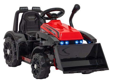Traktor Spychacz G320 dla najmłodszych dzieci Czerwony + Ruchoma łyżka + Melodie + Klakson + Światła LED Traktor Spychacz G320 dla najmłodszych dzieci Czerwony + Ruchoma łyżka + Melodie + Klakson + Światła LED