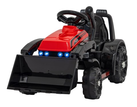 Traktor Spychacz G320 dla najmłodszych dzieci Czerwony + Ruchoma łyżka + Melodie + Klakson + Światła LED Traktor Spychacz G320 dla najmłodszych dzieci Czerwony + Ruchoma łyżka + Melodie + Klakson + Światła LED