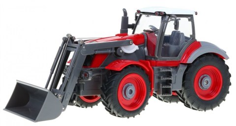 Traktor z koparką i przyczepą dla dzieci 3+ Zdalnie sterowany + Ruchome elementy Czerwono-zielony Traktor z koparką i przyczepą dla dzieci 3+ Zdalnie sterowany + Ruchome elementy Czerwono-zielony