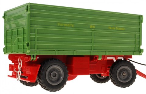 Traktor z koparką i przyczepą dla dzieci 3+ Zdalnie sterowany + Ruchome elementy Zielony Traktor z koparką i przyczepą dla dzieci 3+ Zdalnie sterowany + Ruchome elementy Zielony