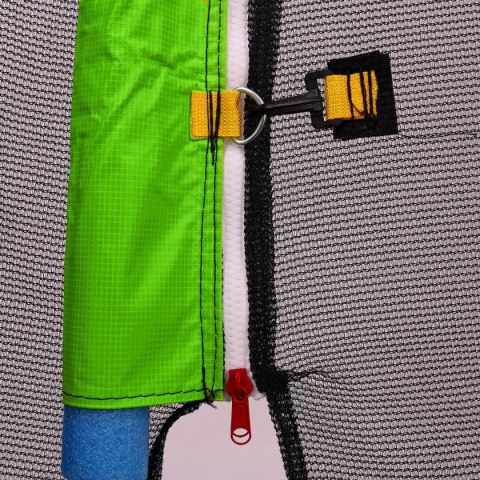 Trampolina ogrodowa SkyRamiz 487cm 16FT dla dzieci Zielony + Akcesoria Trampolina ogrodowa SkyRamiz 487cm 16FT dla dzieci Zielony + Akcesoria