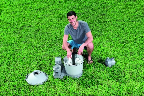 Wkład filtrujący Polysphere FlowClear do pomp piaskowych BESTWAY Kulki PET 500g Wkład filtrujący Polysphere FlowClear do pomp piaskowych BESTWAY Kulki PET 500g