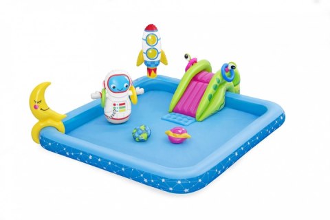 Wodny Plac zabaw Mały Astronauta 288x206x84 BESTWAY 5w1 + Zjeżdżalnia + Obręcze Wodny Plac zabaw Mały Astronauta 288x206x84 BESTWAY 5w1 + Zjeżdżalnia + Obręcze