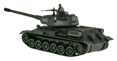 Zdalnie sterowane 2 czołgi T-34 vs Tiger dla dzieci 3+ Strzelające modele + Wielka Bitwa Czołgów Zdalnie sterowane 2 czołgi T-34 vs Tiger dla dzieci 3+ Strzelające modele + Wielka Bitwa Czołgów
