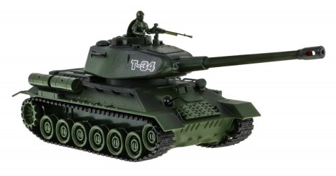Zdalnie sterowane 2 czołgi T-34 vs Tiger dla dzieci 3+ Strzelające modele + Wielka Bitwa Czołgów Zdalnie sterowane 2 czołgi T-34 vs Tiger dla dzieci 3+ Strzelające modele + Wielka Bitwa Czołgów