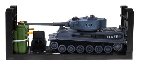 Zdalnie sterowane 2 czołgi T-34 vs Tiger dla dzieci 3+ Strzelające modele + Wielka Bitwa Czołgów Zdalnie sterowane 2 czołgi T-34 vs Tiger dla dzieci 3+ Strzelające modele + Wielka Bitwa Czołgów