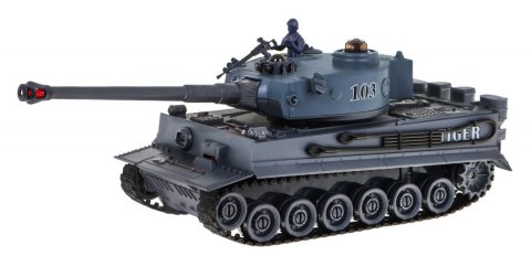 Zdalnie sterowane 2 czołgi T-34 vs Tiger dla dzieci 3+ Strzelające modele + Wielka Bitwa Czołgów Zdalnie sterowane 2 czołgi T-34 vs Tiger dla dzieci 3+ Strzelające modele + Wielka Bitwa Czołgów