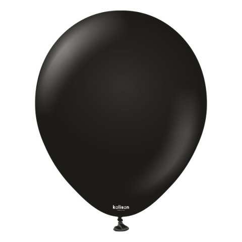 Balony lateksowe Black, czarne Kalisan 45cm, 25 szt. Balony lateksowe Black, czarne Kalisan 45cm, 25 szt.