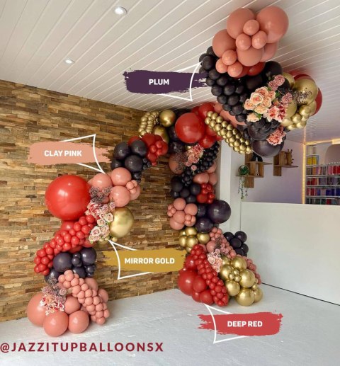 Balony lateksowe Deep Red, czerwony 45 cm, 25 szt. Balony lateksowe Deep Red, czerwony 45 cm, 25 szt.