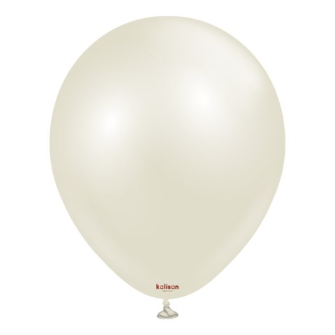 Balony lateksowe Kalisan AURA Ivory White, beżowe, kremowe, 30cm, 50szt. Balony lateksowe Kalisan AURA Ivory White, beżowe, kremowe, 30cm, 50szt.