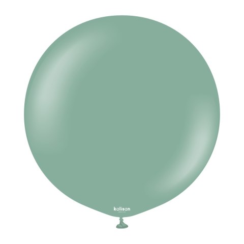Balony lateksowe Kalisan Retro Sage, zielone, 60cm, 2szt. Balony lateksowe Kalisan Retro Sage, zielone, 60cm, 2szt.